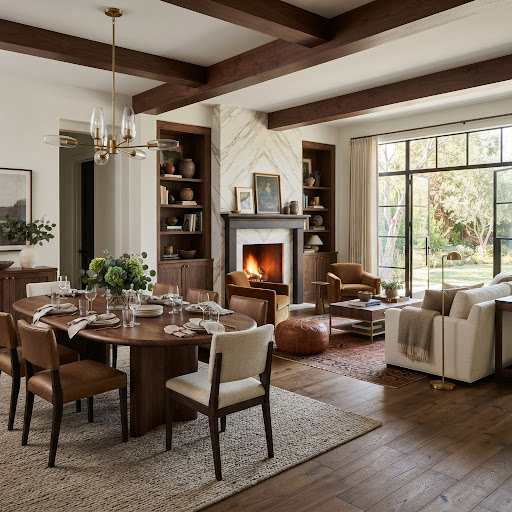Heritage Hearth Dining Area